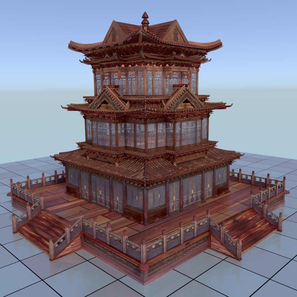Chinese palace preview image 1